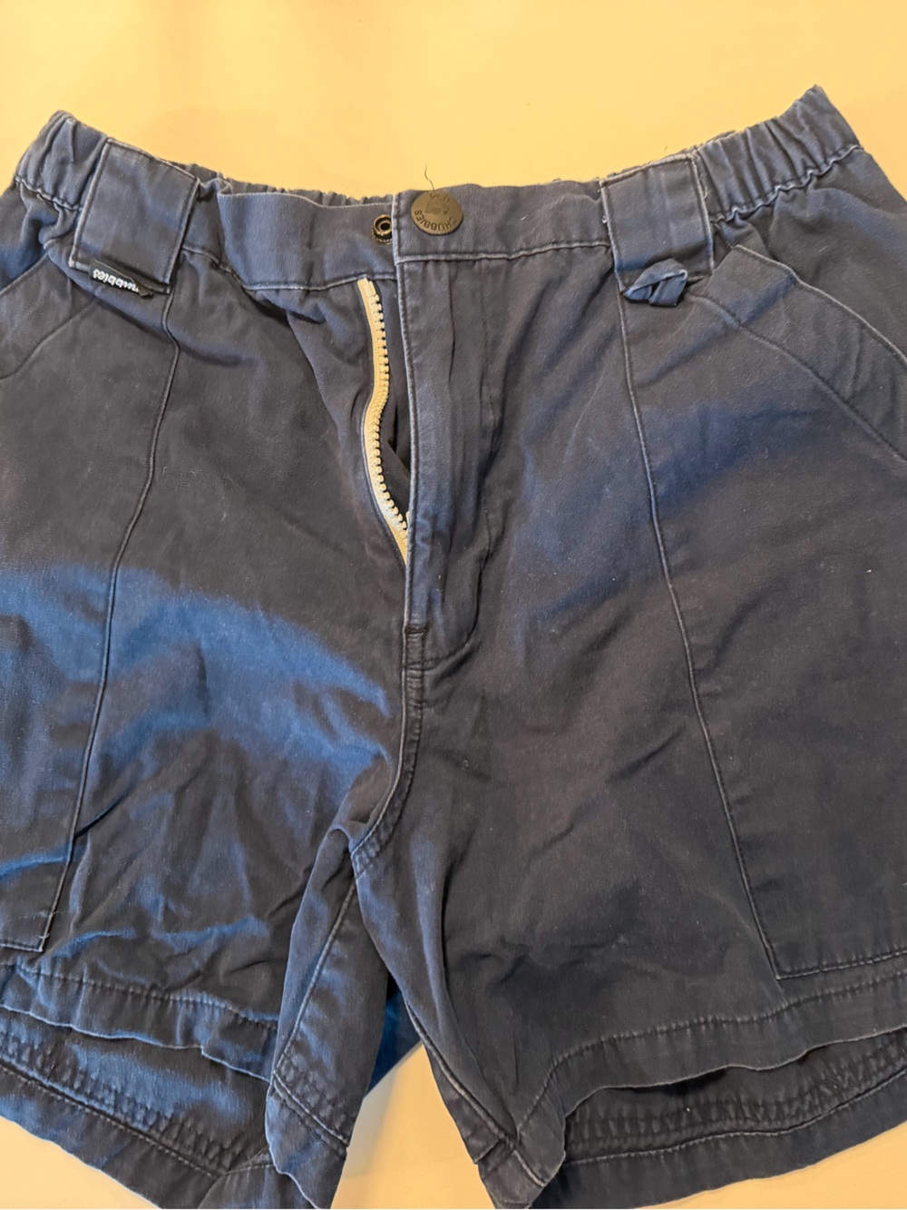 chubbies Navy Flat-Front Men's Shorts